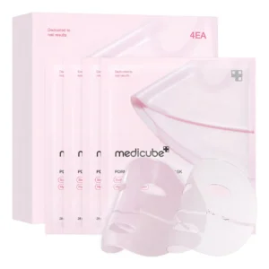 medicube pdrn pink collagen gel mask set